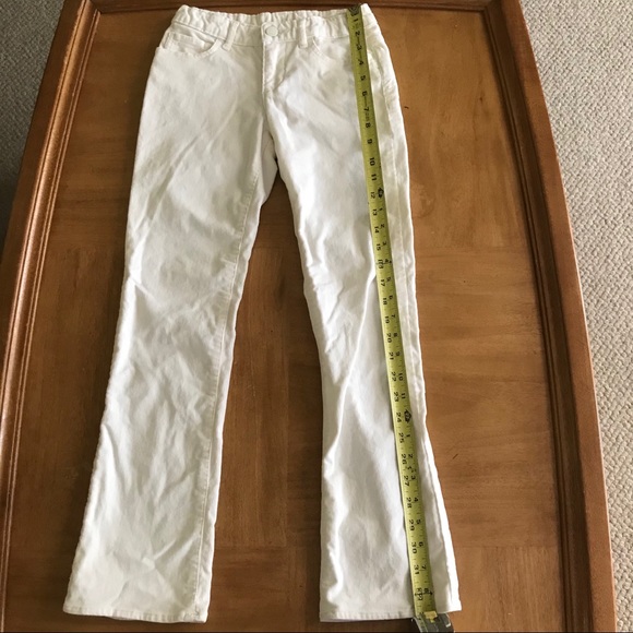 Gap Girls Cream Corduroy Pants Size 10 - Picture 6 of 9